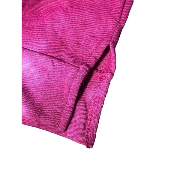 NWT GREEN TEA WOMEN'S  TIE DYE HOODIE TOP SWEAT SHIRT RED WHITE Size M Tie dye - Picture 9 of 10